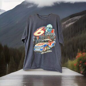 Mark Martin Racing NASCAR T-Shirt Mens‎ XL Double Sided Y2K VTG Fruit Of Loom